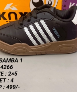 KNX SAMBA 1 2X5 BLACK SET 4pcs BOX 250