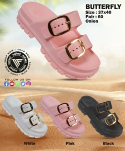 NUFEET BUTTERFLY 5X8 SINGLE CLR SET 4 pcs LOOSE 160